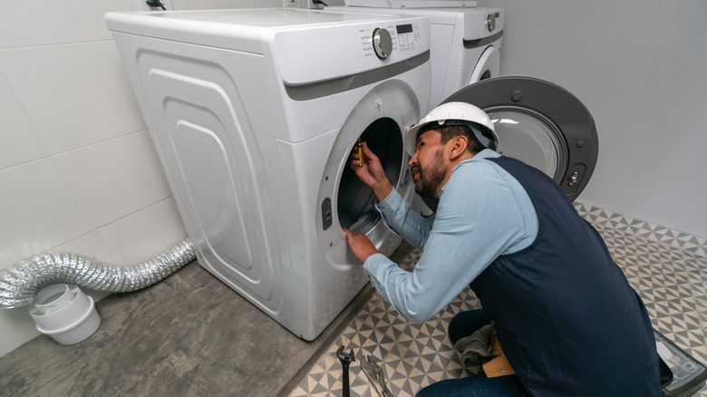 Valencia washer- dryer installation